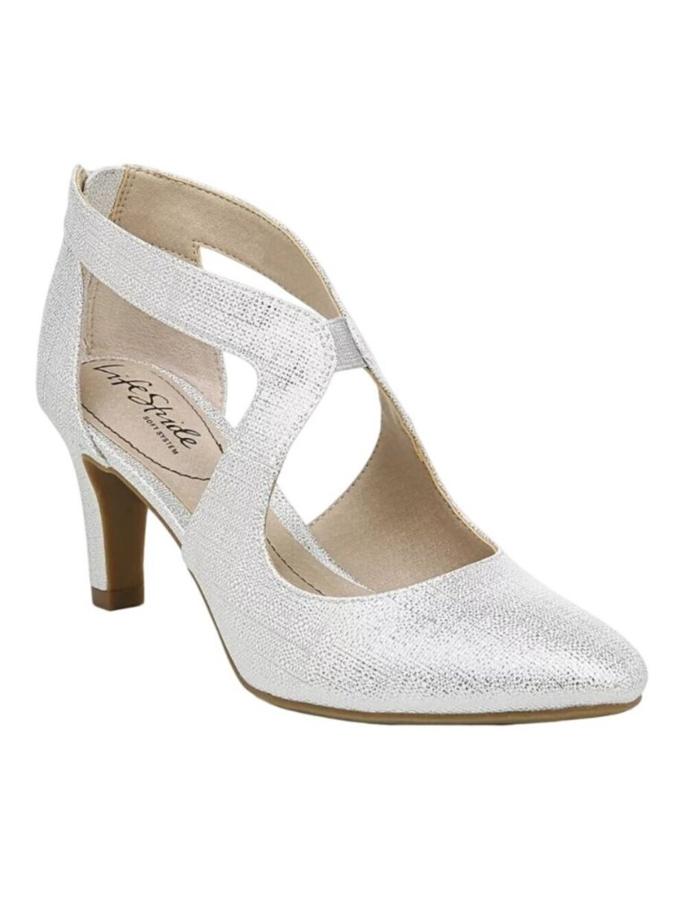 Life Stride Giovanna 2 High Heels Women's Size 7 Wedding Cocktail Party Evening